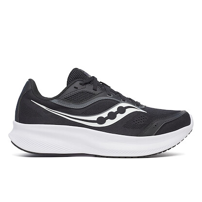 Saucony Men's Cohesion 18 Running Shoes Black/White - S21034-210