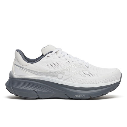 Saucony Men's Guide 19 White/Shadow Running Shoes - S21059-103