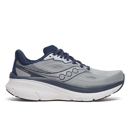 Saucony Men's Guide 19 Wide Fossil/Navy Running Shoes - S21059-118
