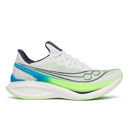 Saucony Men's Endorphin Pro 5 White/Slime Running Shoes - S21064-151