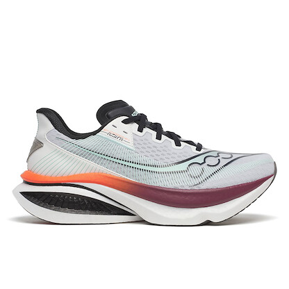 Saucony Men's Endorphin Azura White/Crimson Running Shoes - S21070-172