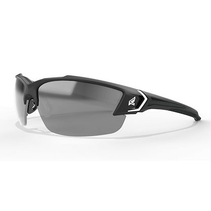 Edge Eyewear Unisex Khor G2 Safety Glasses Matte Black/Silver Mirror - SDK117