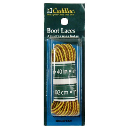 54" Replacement Work Boot Laces Gold Tan (1 pair) - 54-TASLAN-GOLD TAN