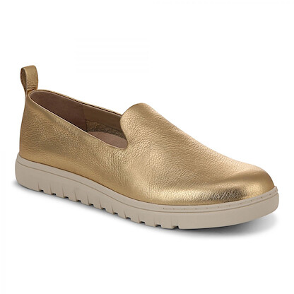 Vionic Women's Uptown Willa Gold Leather - J3220L3701