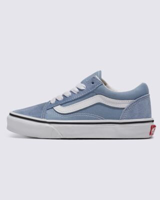 VANS Unisex Kids' Old Skool Shoe Dusty Blue - VN0005WVDSB