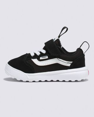 VANS Unisex Toddlers' UltraRange 66 V Shoe Black/True White - VN000BV66BT