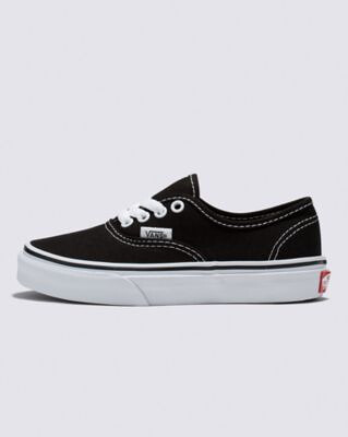 VANS Unisex Kids' Authentic Shoe Black/True White - VN000WWX6BT