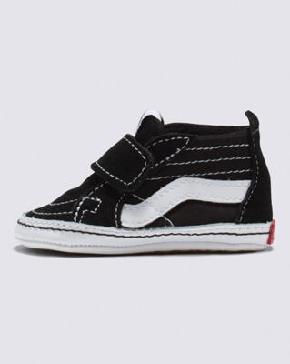 VANS Infant Sk8-Hi Crib Shoe Black/True White - VN0A346P6BT
