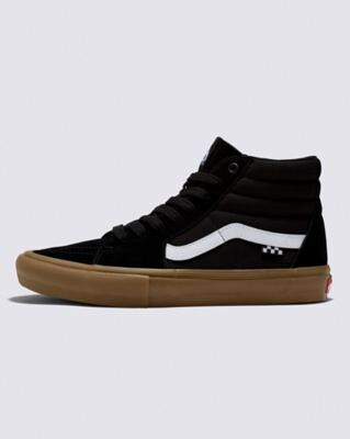 VANS Unisex Skate Sk8-Hi Shoe Black/Gum - VN0A5FCCB9M