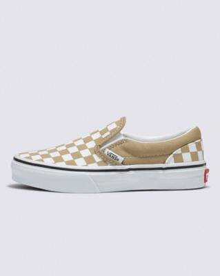 VANS Unisex Classic Slip-On Checkerboard Shoe Cornstalk - VN0A7Q5GSQ7