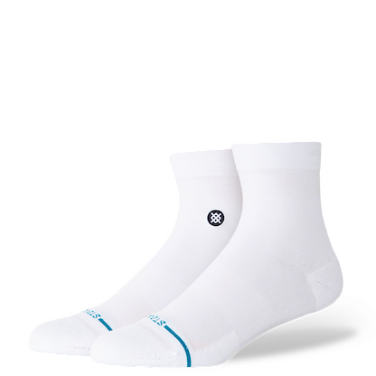 Stance Women's Icon Lowrider Quarter Socks White - W335A26WOM-WHT