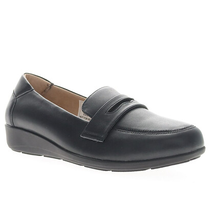 Propet Women's Yetta Loafer Black Leather - WCX103LBLK