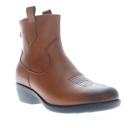 Propet Women's Maisie Western Ankle Boot Brown - WFX235LBR
