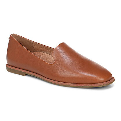Vionic Women's Willa 2.0 Loafer Tan Tumbled Leather - J5395L320