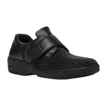 Propet Women's Olivia Stretch Shoe Black - WPRX25B