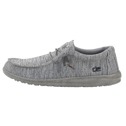HEY DUDE Shoes Men's Wally Sox Grey - 111033000