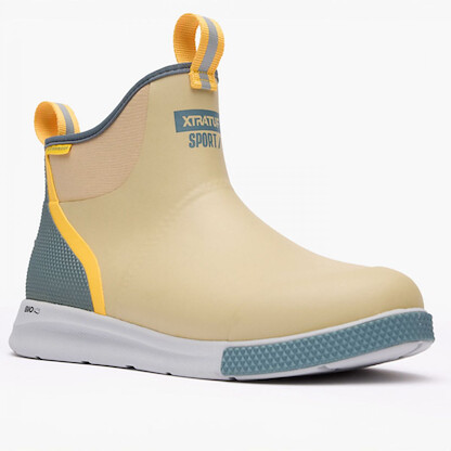 XTRATUF Men’s 6” Sport Ankle Deck Boot Tan Multi - XADSM900