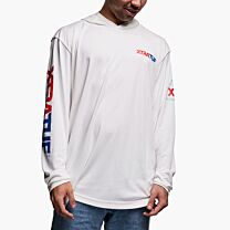 XTRATUF Unisex Hoodie Bright White - XALSH100