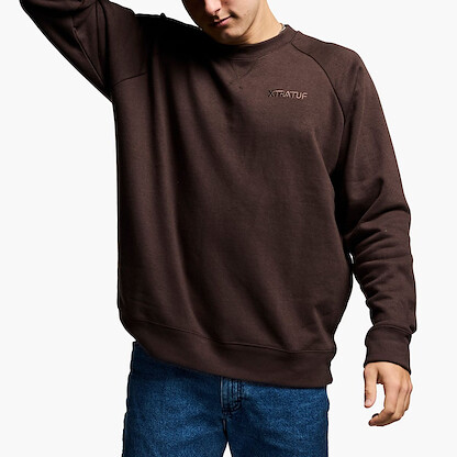 XTRATUF Men's Sweatshirt Chocolate - XALSS902