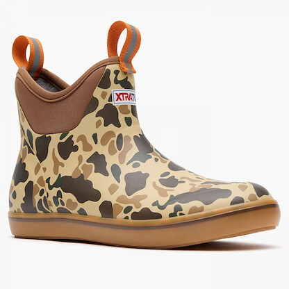 XTRATUF Women's Ankle Deck Boot Duck Camo - XWABDCMO