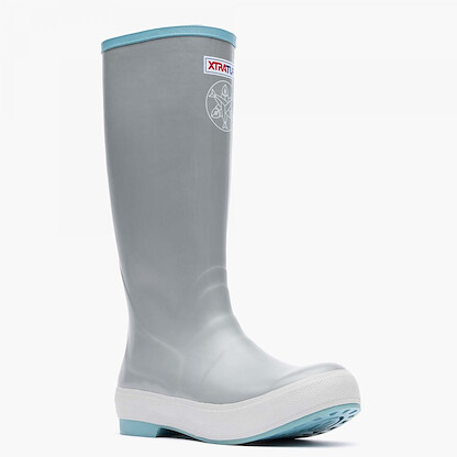 XTRATUF Women's 15' Inch Salmon Sisters Legacy Boot Grey - XWL1SD