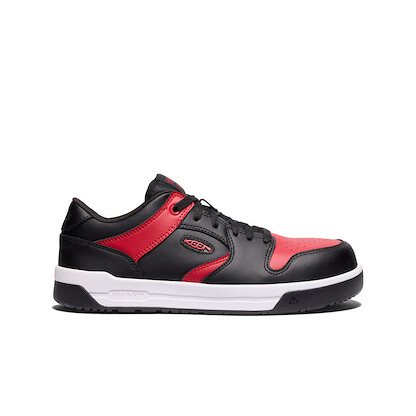 KEEN Utility Men's Overton Carbon Fiber Toe Work Shoe Salsa/Black - 1029850