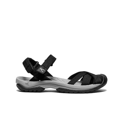 KEEN Women's Bali Strap Closed Toe Sandal Black/Alloy - 1030880