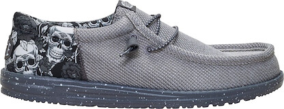 HEY DUDE Shoes Unisex Wally Funk Rose Loafer Grey - 41253-030