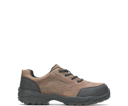 HYTEST Avery Conductive Steel Toe Brown Work Shoe - K10291