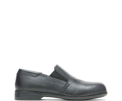 HYTEST Women's Rosie Women's Double Gore Steel Toe Slip On Black Work Shoe - K17170