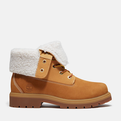 Timberland Women's Auburn Falls Waterproof Boot Wheat Nubuck - TB0A41E9754