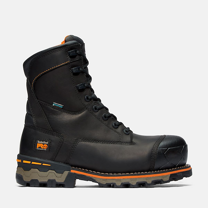 Timberland Men's 8" Boondock Composite Toe Waterproof Insulated CSA Work Boot Black - TB189645001
