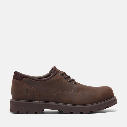Timberland Men's Britton Road Waterproof Oxford Shoe Dark Brown - TB0A69T9W01