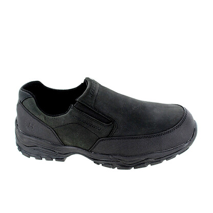 HYTEST Men's Black Steel Toe Slip On Work Shoe - K10280