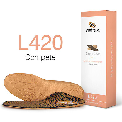 Aetrex Women's Compete Posted Orthotics (Lynco) - L420W