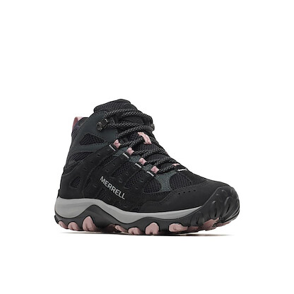 Merrell Women's Accentor 4 Mid Black/Rosewood Waterproof Hiking Boot - J00005286