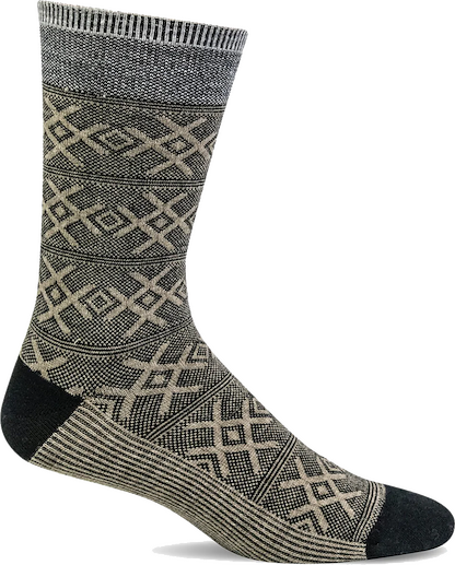 Sockwell Men's Cabin Therapy Crew Essential Comfort Socks Khaki - LD63M-030