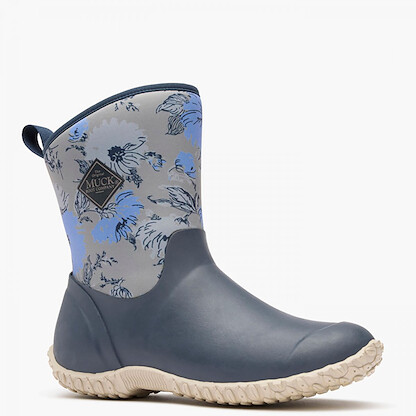 Muck Boot Company Women's Muckster II Mid Boot India Ink/Rock Ridge Flower - MM210W20