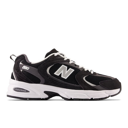 New Balance Unisex Adult 530 Sneaker Black/Magnet/Silver Metallic - MR530CC