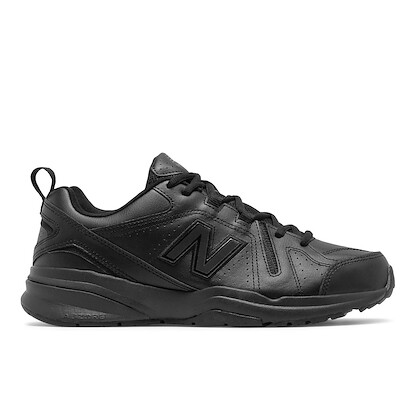New Balance Men's 608 v5 Slip Resistant Athletic Shoe Black - MX608AB5