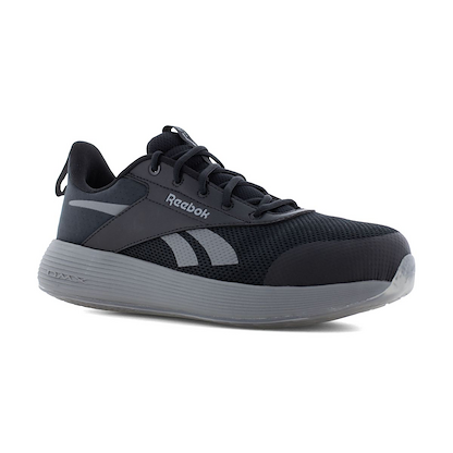 Reebok Work Men's DMXair Comfort+ Composite Toe Athletic Work Shoe Black/Grey - RB3607