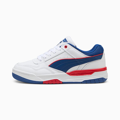 Puma, Men's, Rebound Retro, for All Time Red-Clyde Royal-Puma White