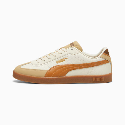 PUMA Men's Club II Era Casual Shoe Alpine Snow/Caramel Latte/Sand Dune - 39744801