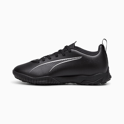 PUMA Unisex Kids' Ultra 5 Play Turf Trainer Soccer Shoes Puma Black/Puma White - 10791002