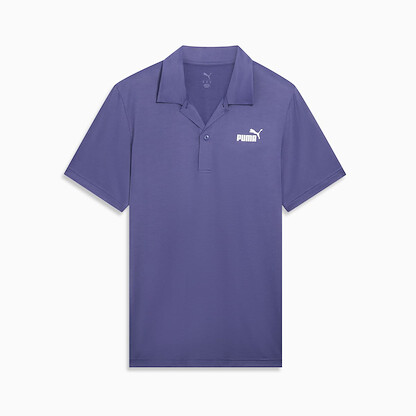 Puma Men's Essentials All in Polo (Available in Big & Tall), Blue Crystal, Small
