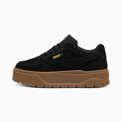 PUMA Women's Karmen II Idol Casual Shoe Black/Black/Gold - 39746205