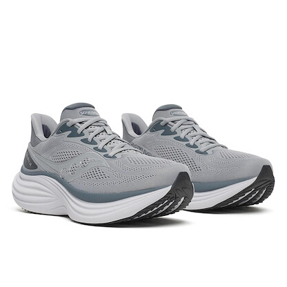 Saucony Men's Triumph 24 Fossil/Gunmetal Running Shoe - S100997-1028