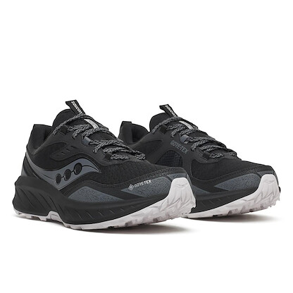 Saucony Men's Excursion TR18 Gore-Tex Black/Fog Running Shoe - S101013-1004