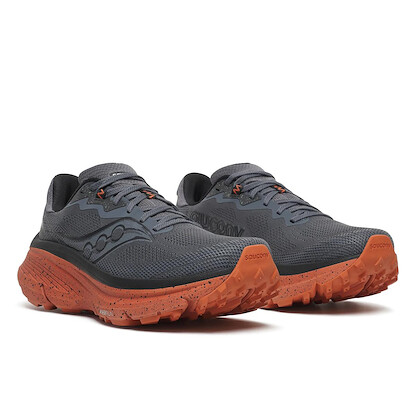 Saucony Men's Guide TR Carbon/Rust Running Shoe - S101015-1010