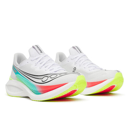 Saucony Women's Endorphin Pro 5 White/Multi Running Shoe - S101308-1006